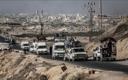 النزوح من مدينة غزة