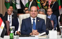 الرئيس المصري عبدالفتاح السيسي
