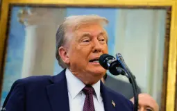 الرئيس الأميركي دونالد ترامب