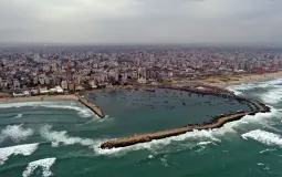 ميناء غزة- ارشيفية