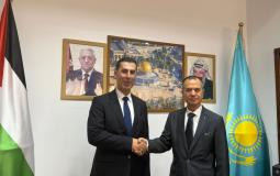 السفير منتصر أبو زيد مع نظيره اللبناني