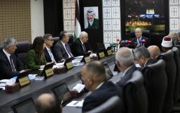 جلسة الحكومة الفلسطينية