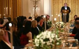 عشاء ترامب مع ولي العهد السعودي