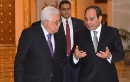 الرئيس عبد الفتاح السيسي يستقبل الرئيس الفلسطيني محمود عباس