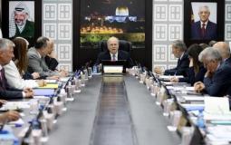 جلسة الحكومة الفلسطينية