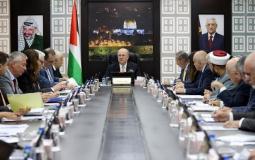 جلسة الحكومة الفلسطينية