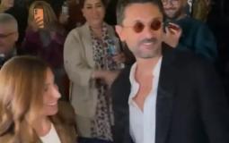 كريم عبد العزيز  ودينا الشربيني