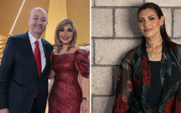 دينا طلعت وعمرو أديب ولميس الحديدي