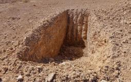 موقع المقبرة الجماعية في صحراء الضمير