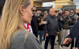 انجلينا جولي في معبر رفح