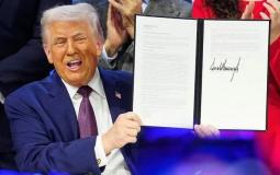 الرئيس الأمريكي دونالد ترامب