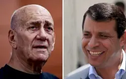 محمد دحلان أولمرت