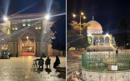 إغلاق المسجد الأقصى المبارك