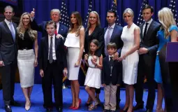 عائلة الرئيس الامريكي دونالد ترامب