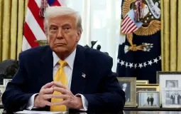 الرئيس الأمريكي دونالد ترامب