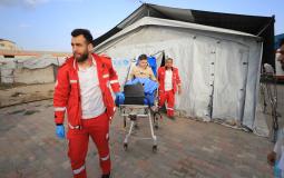 الاجلاء الطبي عبر كرم أبو سالم