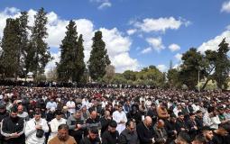 الصلاة في المسجد الأقصى اليوم الجمعة