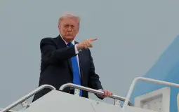 الرئيس الامريكي دونالد ترامب