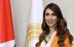 وزيرة العمل الفلسطينية إيناس العطاري