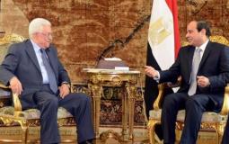 الرئيس عباس والسيسي