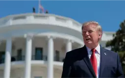 الرئيس الأمريكي دونالد ترامب