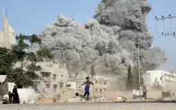 القصف الإسرائيلي على غزة
