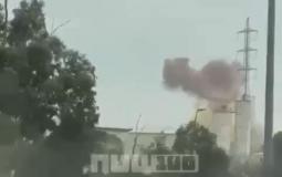 جانب من الحريق