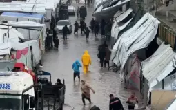 الشتاء في غزة