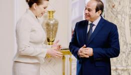 السيسي مع رئيسة وزراء الدنمارك