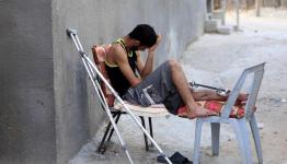 جريح في غزة