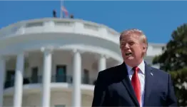 الرئيس الأمريكي دونالد ترامب