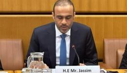 السفير والمندوب القطري الأمني جاسم الحمادي