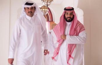 الأمير تميم ومحمد بن سلمان