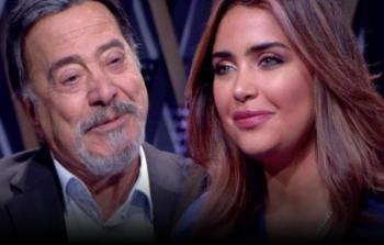 الفنان المصري الكبيرة يوسف شعبان وابنته