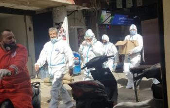 الطواقم الطبية في برج البراجنة
