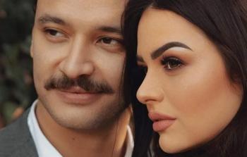 أحمد خالد صالح وزوجته هنادي مهنا