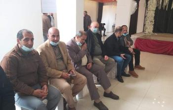 وفد النقابة في عزاء اللواء  محمود حجازي