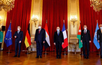 وزراء خارجية الدول الاربعة