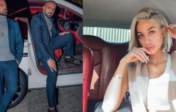 موديل روز وزوجها