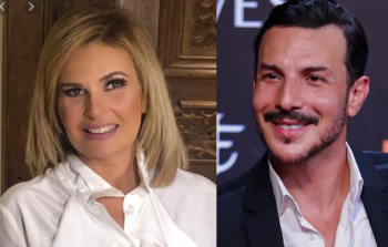 الفنان باسل خياط والفنانة يسرا