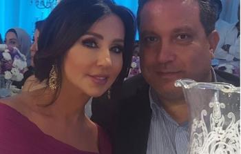 زاهي وهبي وزوجته