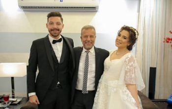 أسماء شريف منير وشريف منير وزوجها محمود حجازي