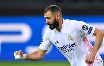 نجم ريال مدريد كريم بنزيما