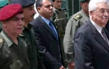 الشهيد مع الرئيس عباس