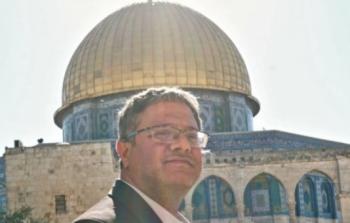 بن غفير في باحات الاقصى
