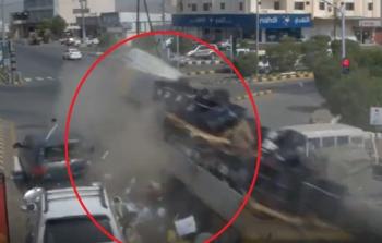 جانب من الحادث