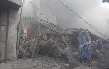 من مكان الحادث