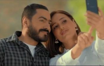حلا شيحة وتامر حسني