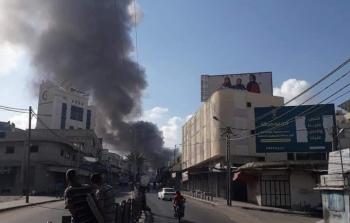 قرب مكان الحادث