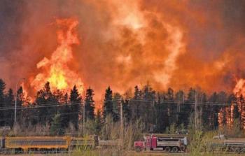 حرائق في كندا